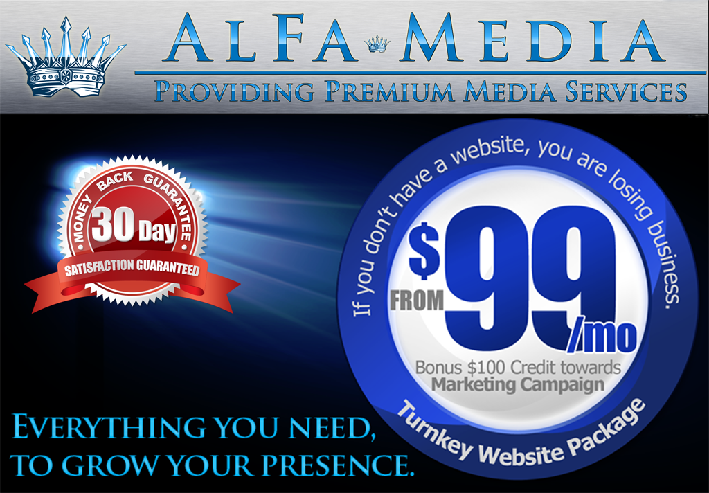 AlFa Media Website Flyer Advertisement AlFa Media